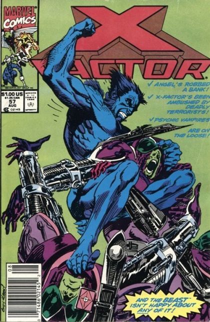 X-Factor, Vol. 1 #57B Newsstand Edition