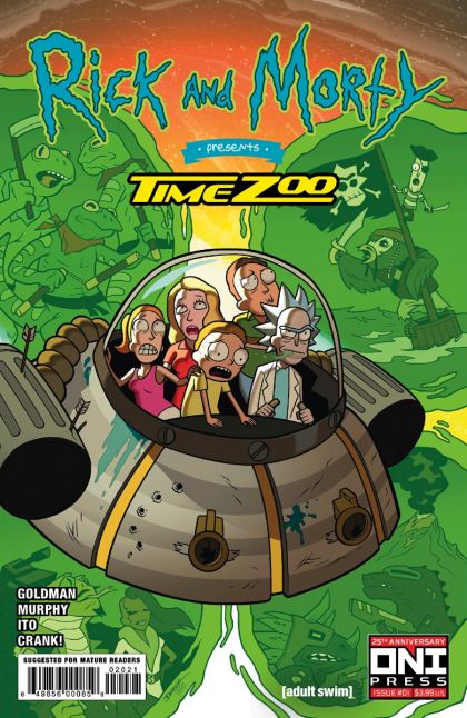 Rick and Morty Presents: Time Zoo #1B Derek Fridolfs Variant