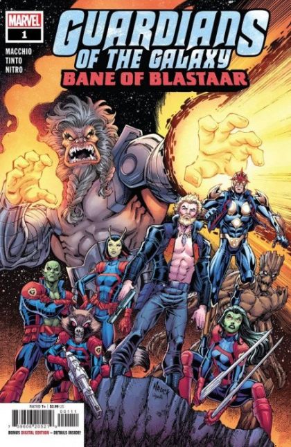 Guardians of the Galaxy: Bane Of Blastaar #1A Todd Nauck Regular