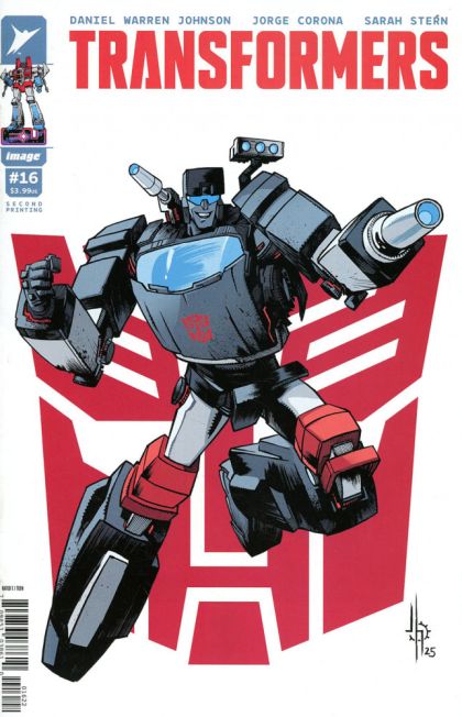Transformers (Image) #16Q 2nd Printing Jason Howard Autobot