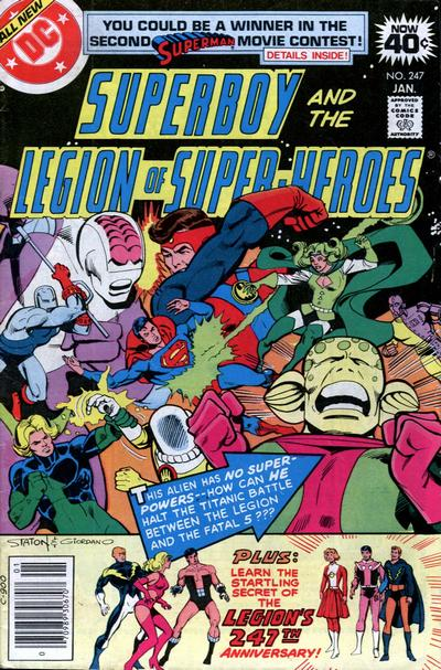 Superboy, Vol. 1 #247B Newsstand Edition