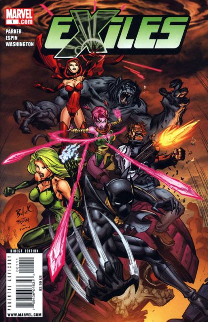 Exiles, Vol. 2 #1A Dave Bullock Regular Cover
