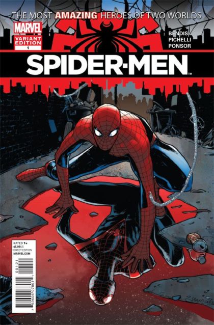 Spider-Men #1B Sara Pichelli Variant Cover