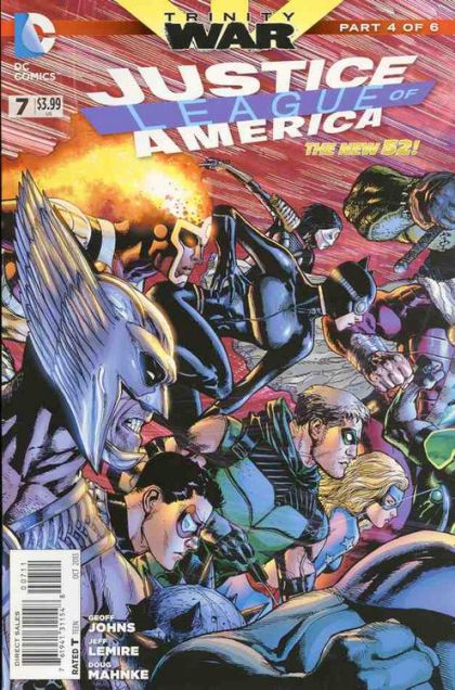 Justice League of America, Vol. 3 #7A Doug Mahnke Regular Cover