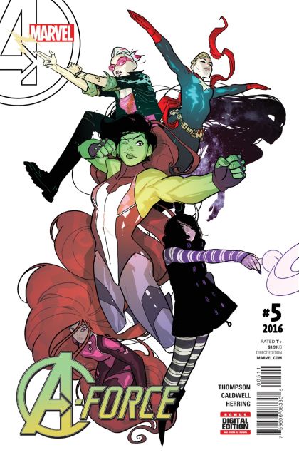 A-Force, Vol. 2 #5A Regular Ben Caldwell Cover