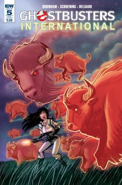 Ghostbusters International #5B Variant Corin Howell Subscription Cover