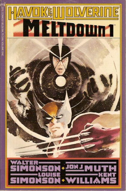 Havok and Wolverine: Meltdown #1A Direct Edition
