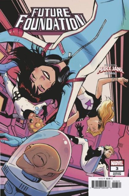 Future Foundation #3B Variant Lee Garbett Mary Jane Cover