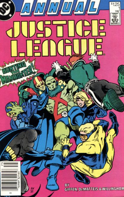 Justice League / International / America Annual #1B Newsstand Edition