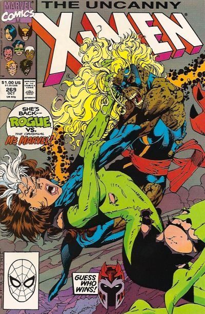 Uncanny X-Men, Vol. 1 #269A Direct Edition