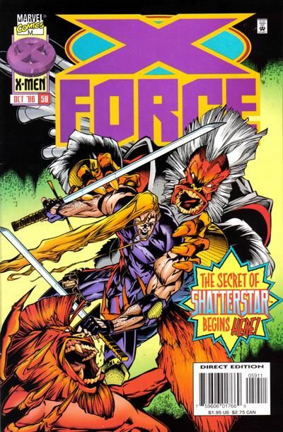 X-Force, Vol. 1 #59A Direct Edition