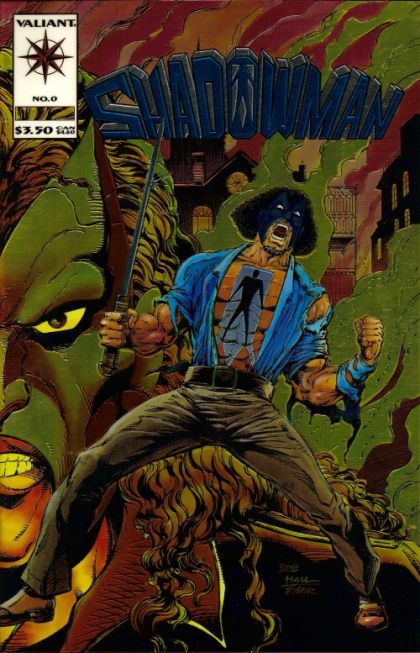 Shadowman, Vol. 1 #0B Cvr B Chromium Var Hall | Ryder