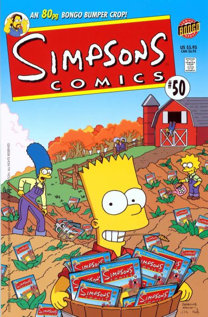 Simpsons Comics #50A Direct Edition