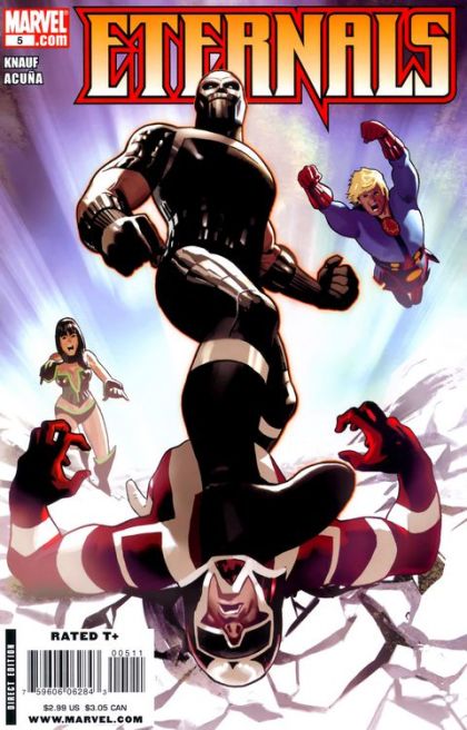 Eternals, Vol. 4 #5A Regular Daniel Acuna Cover