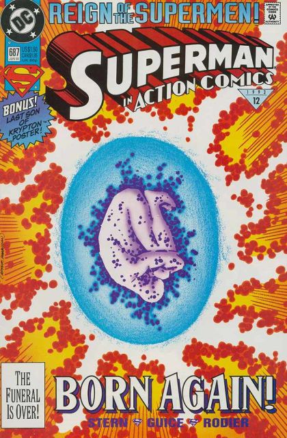 Action Comics, Vol. 1 #687A Direct Edition