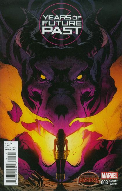Years of Future Past #3B Mike Norton 1:25 Cover