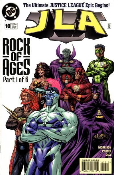 JLA #10A Direct Edition