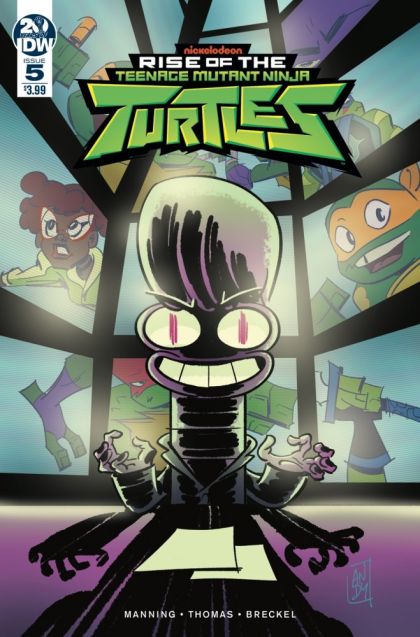 Rise of The Teenage Mutant Ninja Turtles #5A