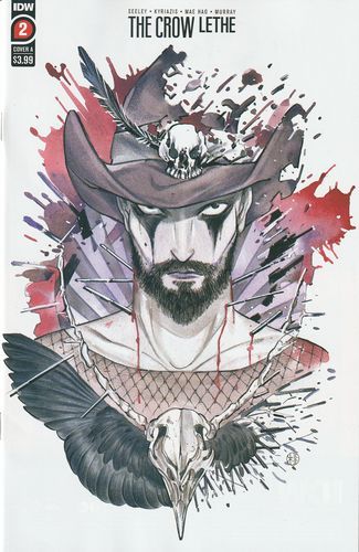 The Crow: Lethe #2D 2nd Printing Peach Momoko Variant