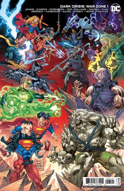 Dark Crisis: War Zone #1B Mario Fox Foccillo & Prasad Rao Cover