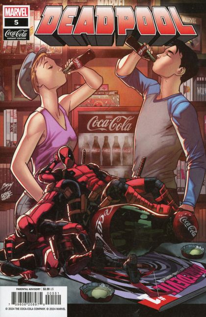 Deadpool, Vol. 9 #5E Jan Bazaldúa Coca-Cola Variant