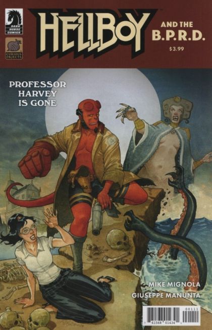 Hellboy and the B.P.R.D.: Professor Harvey Is Gone #1A Giuseppe Manunta Regular