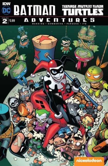 Batman / Teenage Mutant Ninja Turtles Adventures #2A Regular Jon Sommariva Cover