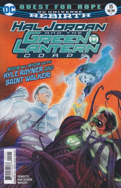 Hal Jordan and the Green Lantern Corps #15A Mikel Janin Regular Cover