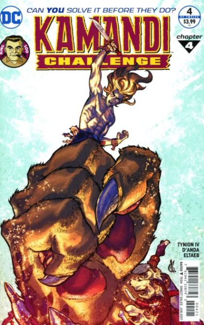 The Kamandi Challenge #4B Variant Carlos DAnda Cover
