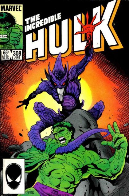 The Incredible Hulk, Vol. 1 #308A Direct Edition