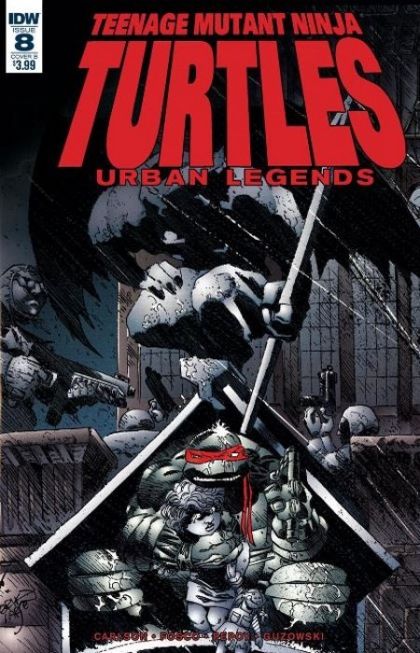 Teenage Mutant Ninja Turtles: Urban Legends #8B Variant Frank Fosco & Erik Larsen Cover
