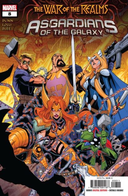 Asgardians of the Galaxy #8A Regular Gerardo Sandoval Cover