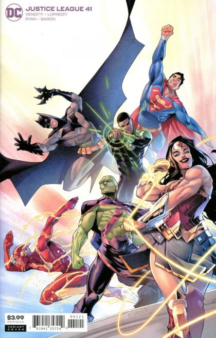 Justice League, Vol. 3 #41B Jamal Campbell Variant