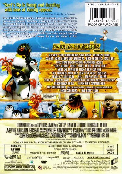 Surf's Up (2007) Special Edition - DVD