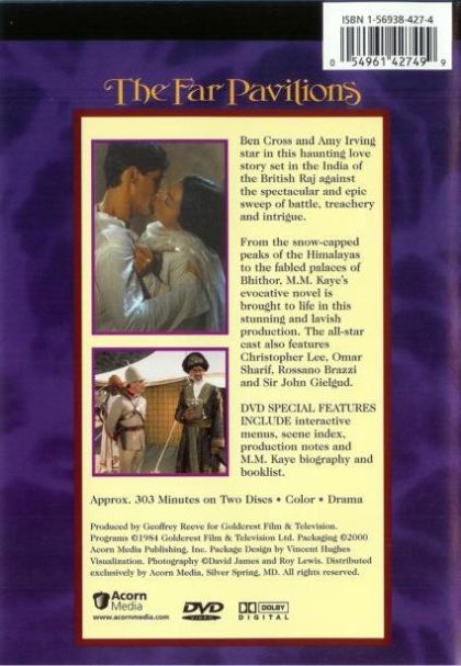 The Far Pavilions - DVD