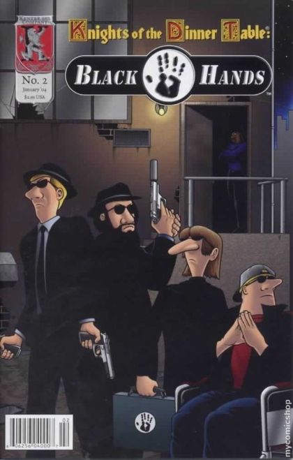 Knights of the Dinner Table: Black Hands 2003 #2 1st Edition