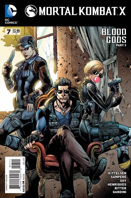 Mortal Kombat X #7 Stephen Segovia Regular
