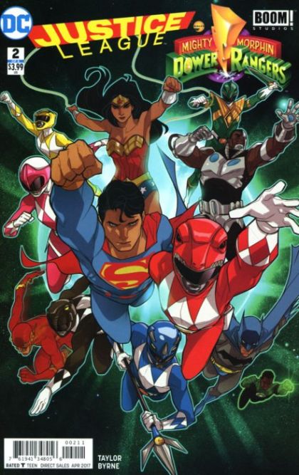 Justice League / Mighty Morphin Power Rangers #2 Karl Kerschl Regular