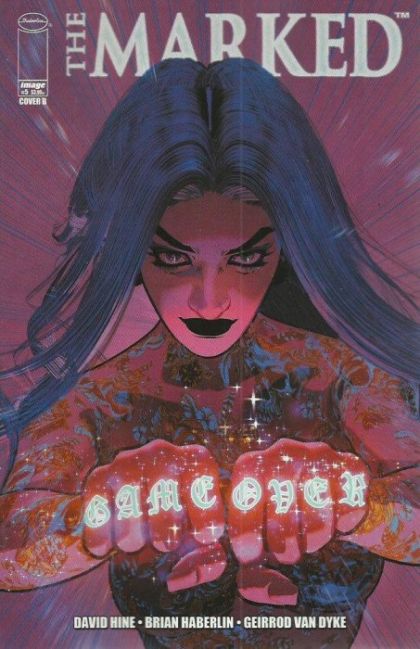 The Marked #5B Variant Brian Haberlin & Geirrod Van Dyke Cover