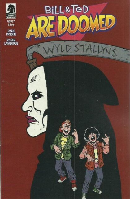 Bill & Ted Are Doomed #2A Regular Evan Dorkin & Sarah Dyer Cover