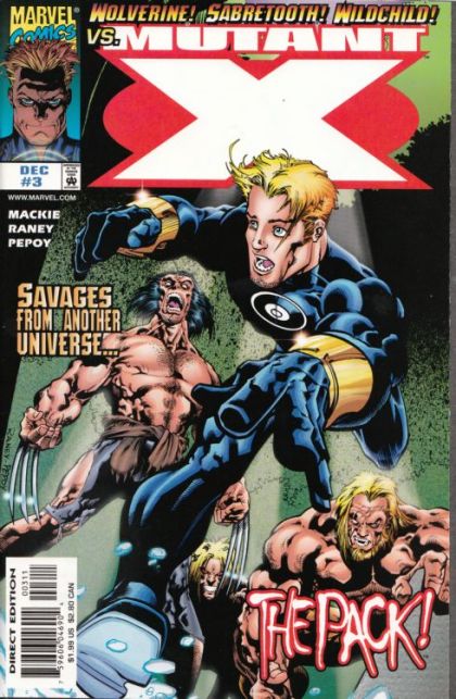 Mutant X #3A Direct Edition