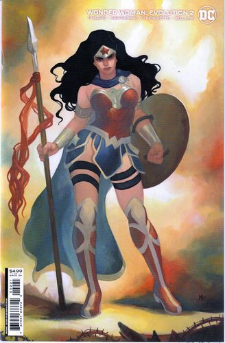 Wonder Woman: Evolution #2B Meghan Hetrick Card Stock Cover