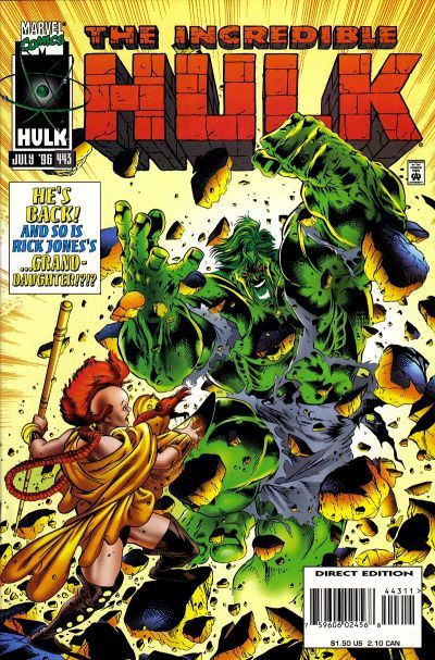 The Incredible Hulk, Vol. 1 #443A Direct Edition