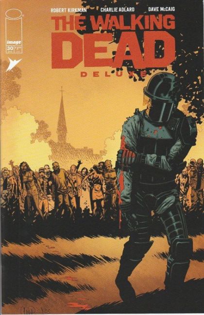 The Walking Dead Deluxe #30B Variant Charlie Adlard & Dave McCaig Cover