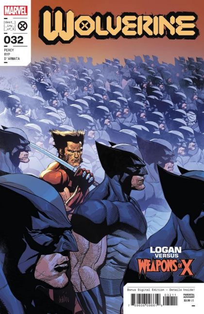 Wolverine, Vol. 7 #32A Leinil Francis Yu Regular
