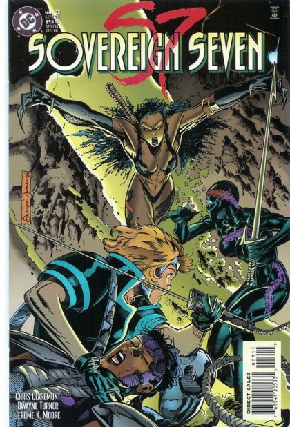 Sovereign Seven #3A Direct Edition