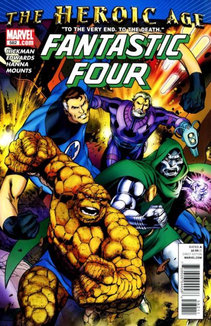 Fantastic Four, Vol. 3 #582 Heroic Age Tie-in