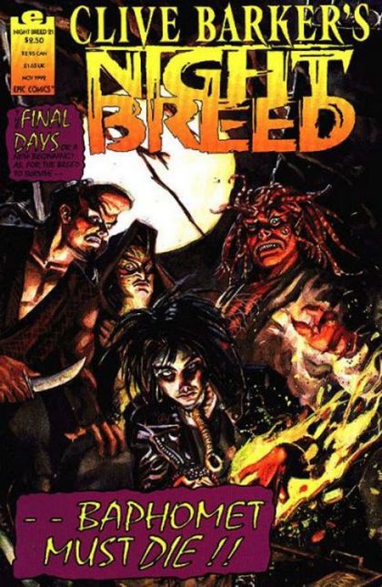 Clive Barker's: Night Breed (Marvel) #21 Dan Brereton Regular