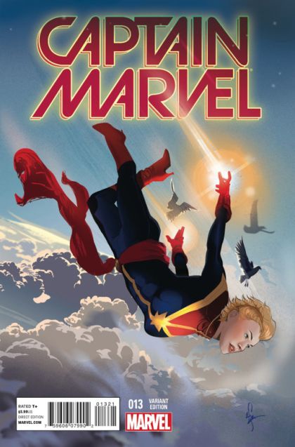 Captain Marvel, Vol. 9 #13B Afua Richardson Women of Marvel Variant Cover