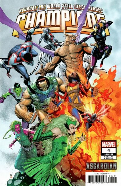 Champions, Vol. 3 (Marvel) #4B Khoi Pham Asgardian Variant